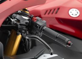 RIZOMA LCJ703B - Clutch lever with adjustment "3D" Black