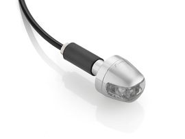 RIZOMA FR060CH - Handlebar caps with indicator light Crom