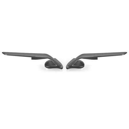 RIZOMA BSS021D - Rizoma Stealth OGLINZI PERECHE YAMAHA YZF R1 Grey
