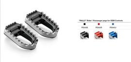 RIZOMA PE640U - Rider/passenger Pegs "RALLY"