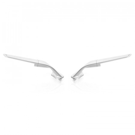 RIZOMA BSS061A - Rizoma Stealth SET OGLINZI KAWASAKI Ninja Zx-6r Silver
