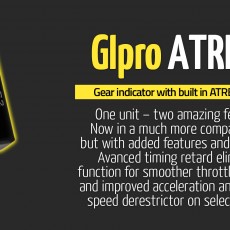 GIpro ATRE G2 Gear Indicator -- Indicator Treapta Viteza cu functie de delimitare viteza maxima si TRE (Timing Retard Eliminator)