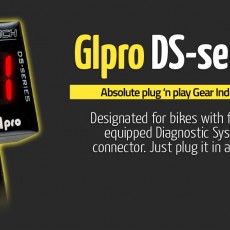 GIpro DS-series G2 Gear Indicator -- Indicator Treapta Viteza cu conectare la mufa de diagnoza a motocicletei