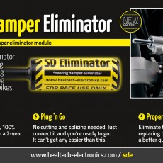 SD Eliminator -- Factory electronic steering damper eliminator module, anulare eroare amortizor ghidon