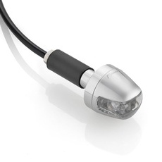 RIZOMA FR060CH - Handlebar caps with indicator light Crom