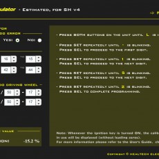 SpeedoHealer v4 -- Modul Calibrare Kilometraj