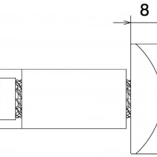 RIZOMA MA531A Bar End (Pair) - Silver