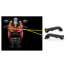 RIZOMA FR851B - KIT MONTAJ to fit on fairing the "Light Unit" Rizoma indicators DUCATI PANIGALE 995
