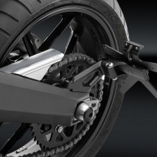 RIZOMA PT527B License plate support "OUTSIDE" - Black