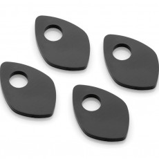 RIZOMA FR232B - Marker light adaptor (4 pcs) Black