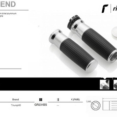 RIZOMA GR236CH - Grips “URLO” Ø 25,4 (Triumph)