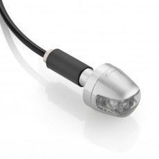 RIZOMA FR060CH - Handlebar caps with indicator light Crom