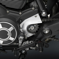 RIZOMA ZDM133A Sprocket cover - Silver