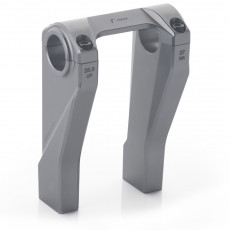 RIZOMA ZHD155D - Raised and swept-back risers Grey Harley Davidson / Pan America 1250 / 2020, Harley Davidson / Pan America 1250 / 2021, Harley Davidson / Pan America 1250 / 2022, Harley Davidson / Pan America 1250 / 2023