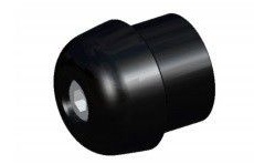RIZOMA BS818B - Bar end mirror adapter