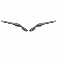 RIZOMA BSS060D - Rizoma Stealth SET OGLINZI KAWASAKI Ninja Zx-10r Grey