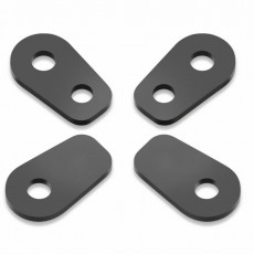 RIZOMA FR430B - Turn signal mounting kit for OEM license plate FOX
