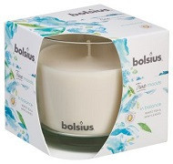 Poze Lumânare parfumată Bolsius în pahar mare – True Moods ceai alb si menta