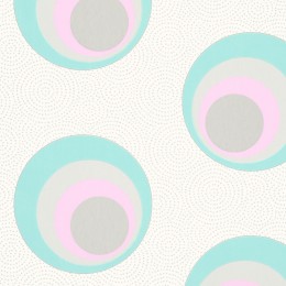 Tapet cercuri concentrice colorate