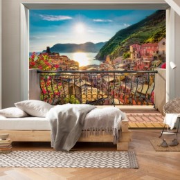 Fototapet 3D Vernazza 368x254 cm