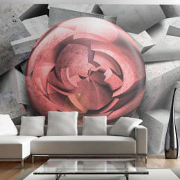 Fototapet - Stone rose