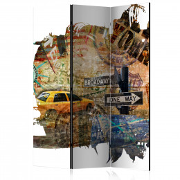 Paravan - New York Collage [Room Dividers]
