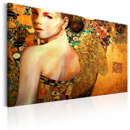 Tablou canvas Femeia de Aur