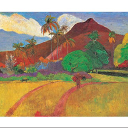 Poster "Peisaj tahitian"