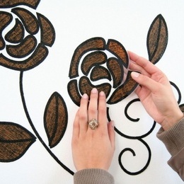 Sticker decorativ"Foglie"