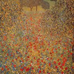 Tablou Pajistea de Klimt, inramat