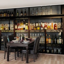 Fototapet vlies Bar cu bauturi