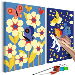 Pictatul pentru recreere - Butterfly & Unicorn