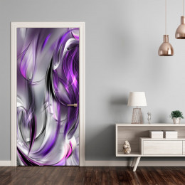 Fototapet pentru ușă - Photo wallpaper – Purple abstraction I