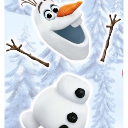 Sticker de perete pentru copii Frozen Olaf