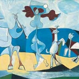 Tablou Picasso "La joie de vivre"