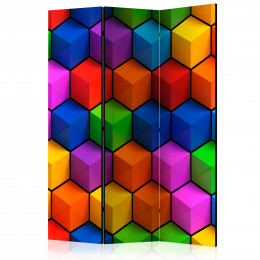 Paravan - Colorful Geometric Boxes [Room Dividers]