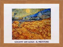 Poster Van Gogh "Seceratorul" - inramat
