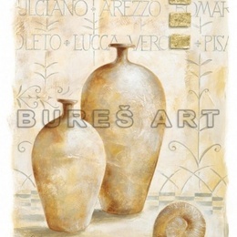 Tablou ''Vase decorative'' inramat