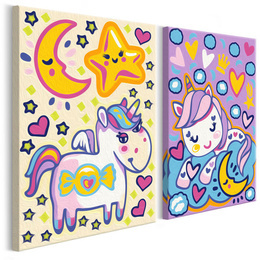 Pictatul pentru recreere - Unicorns (Good Morning & Good Night)