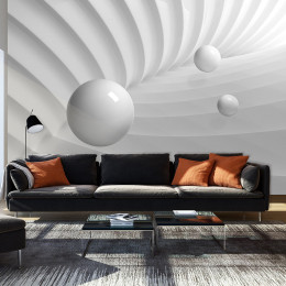 Fototapet - White Symmetry