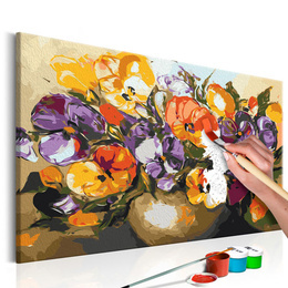 Pictatul pentru recreere - Vase Of Pansies