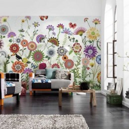 Fototapet cu model floral grafic Brazil