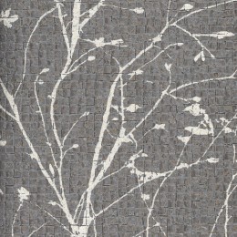 Tapet elegant superlavabil Grafica cu copaci