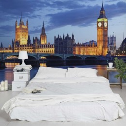 Fototapet vlies Londra, noaptea