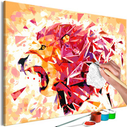 Pictatul pentru recreere - Abstract Lion