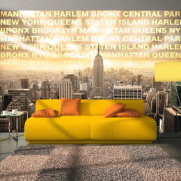 Fototapet - Neighborhoods of New York