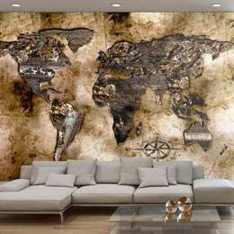 Fototapet - Old world map