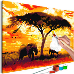 Pictatul pentru recreere - Africa at Sunset