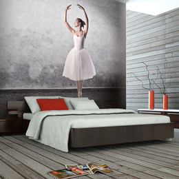 Fototapet - Ballerina in Degas paintings style