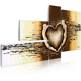 Tablou pictat manual - Love flight